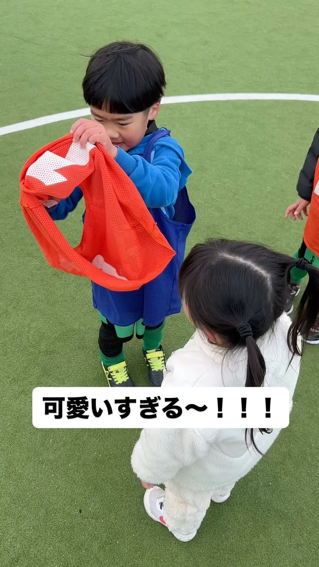 幼児クラスの練習風景の一部☺️